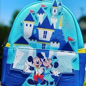 Disneyland 65th anniversary loungefly backpack